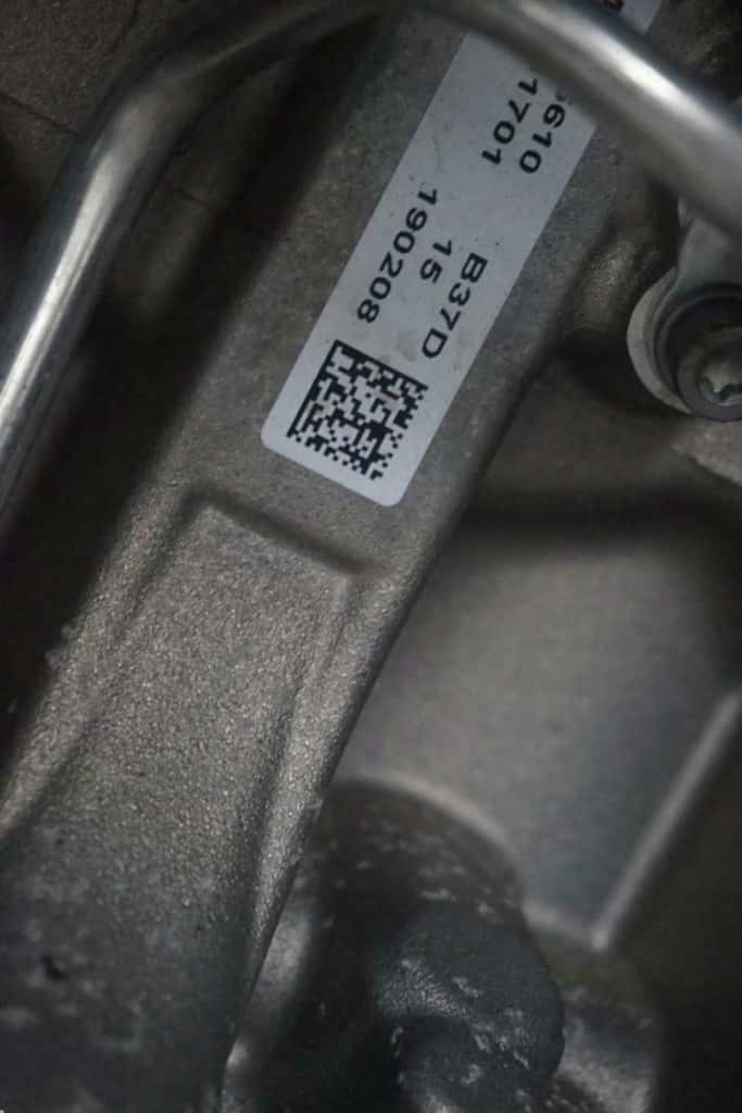 Moteur B37 D15 A vue 8