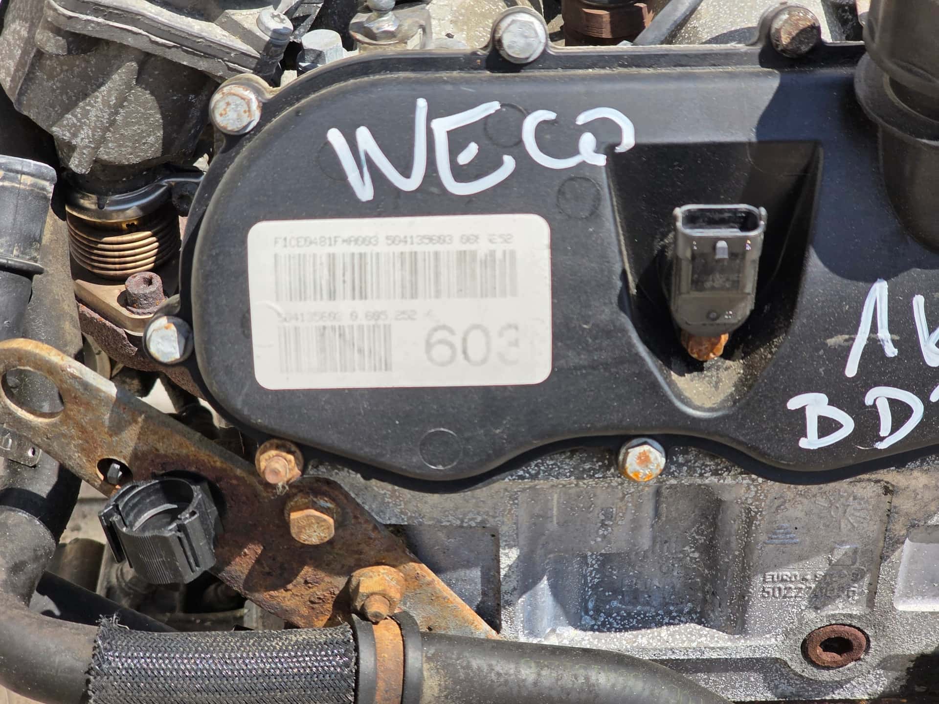 Moteur F1CE0481F vue 2