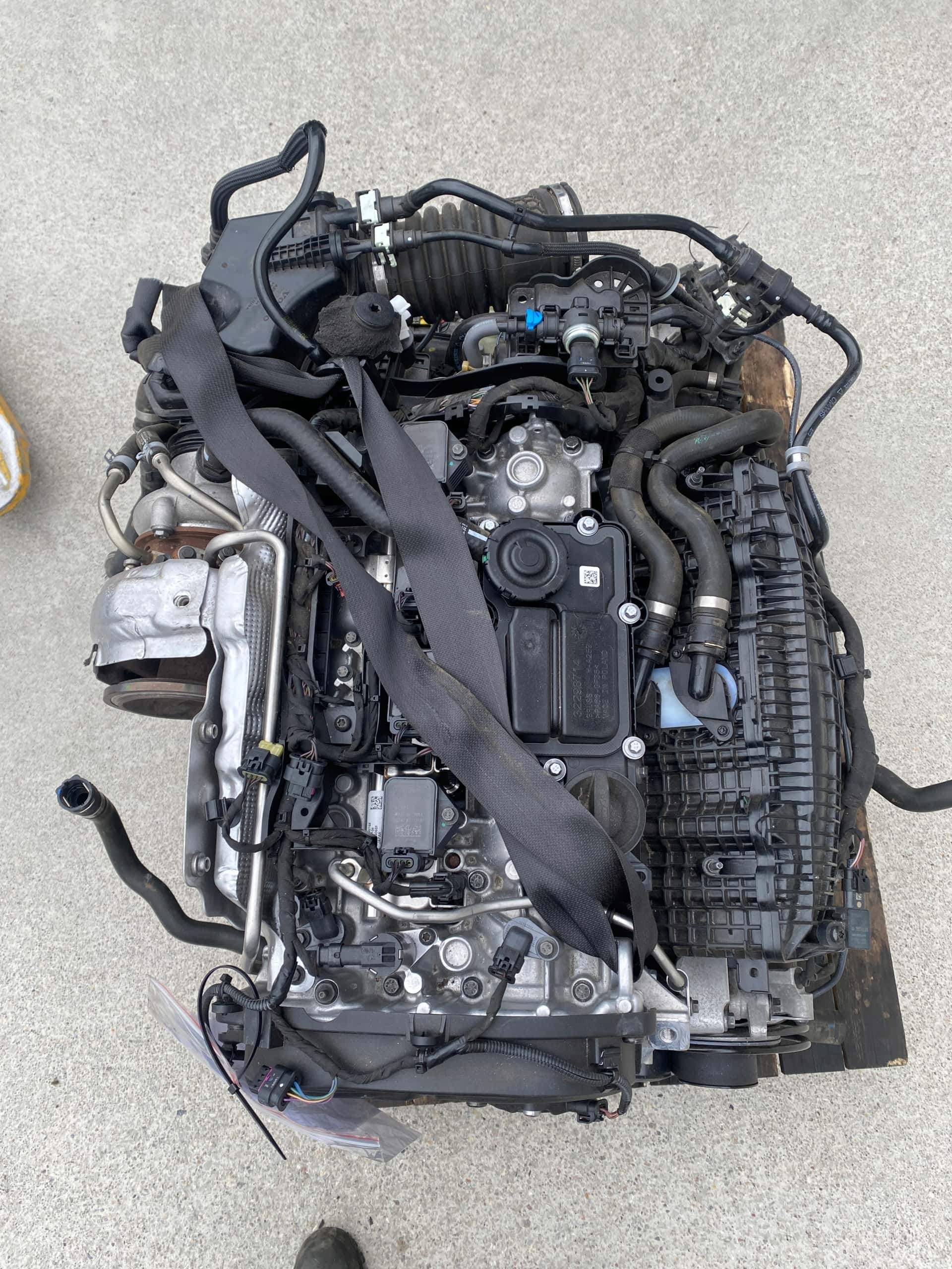 Moteur B 420 T5 vue 2