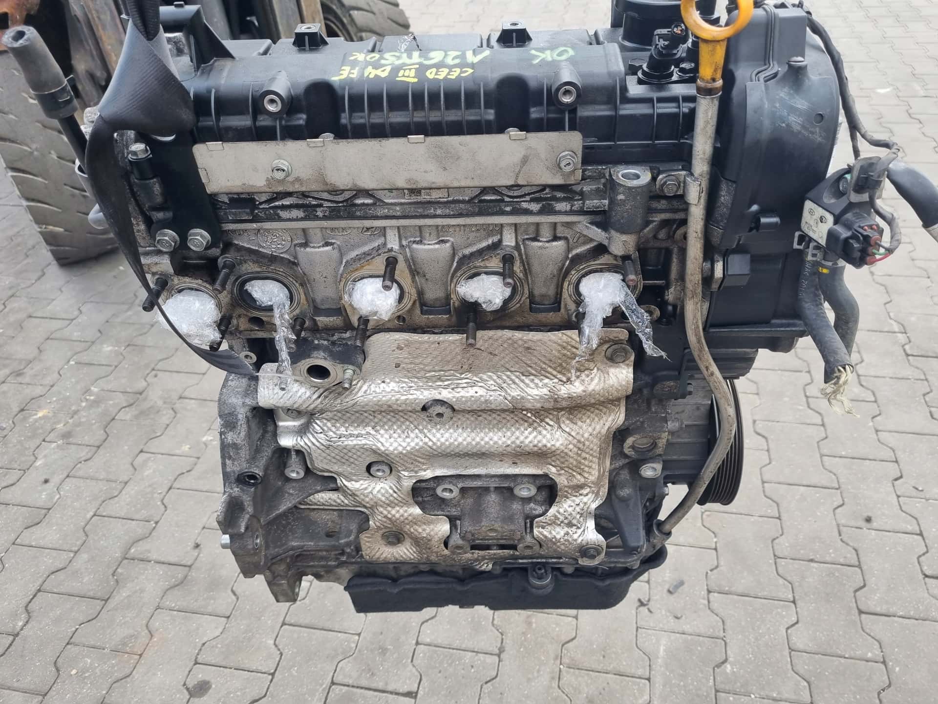 Moteur D4FE vue 2