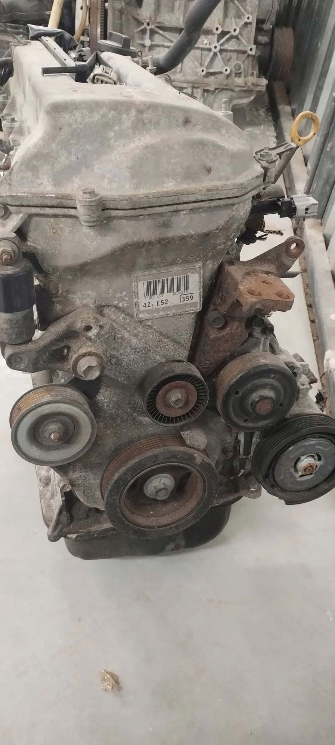 Moteur 4ZZ-FE vue 2