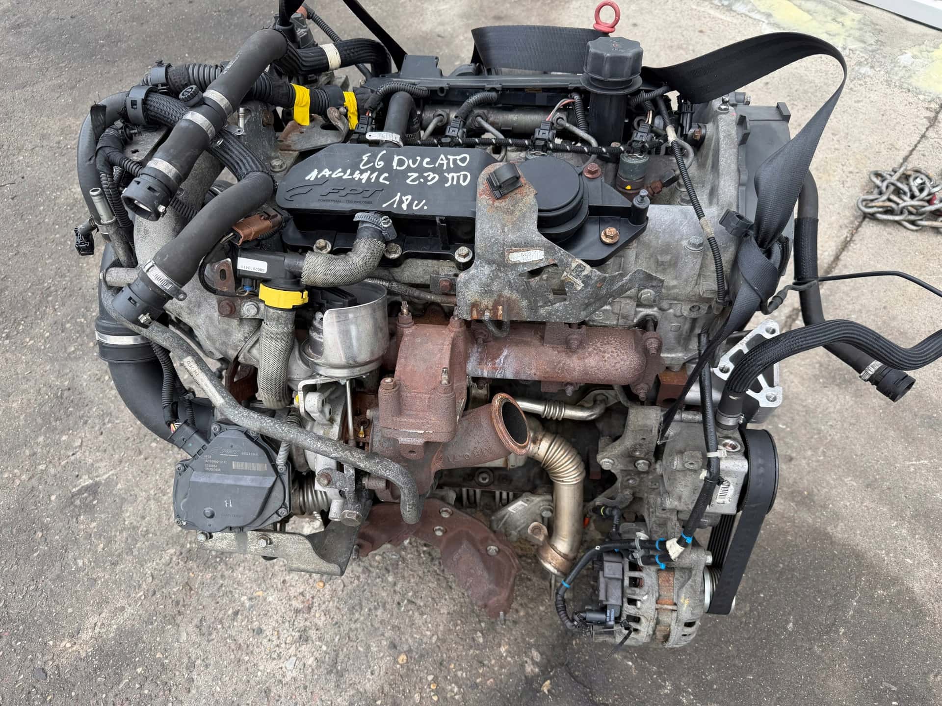 Moteur F1AGL411C vue 2