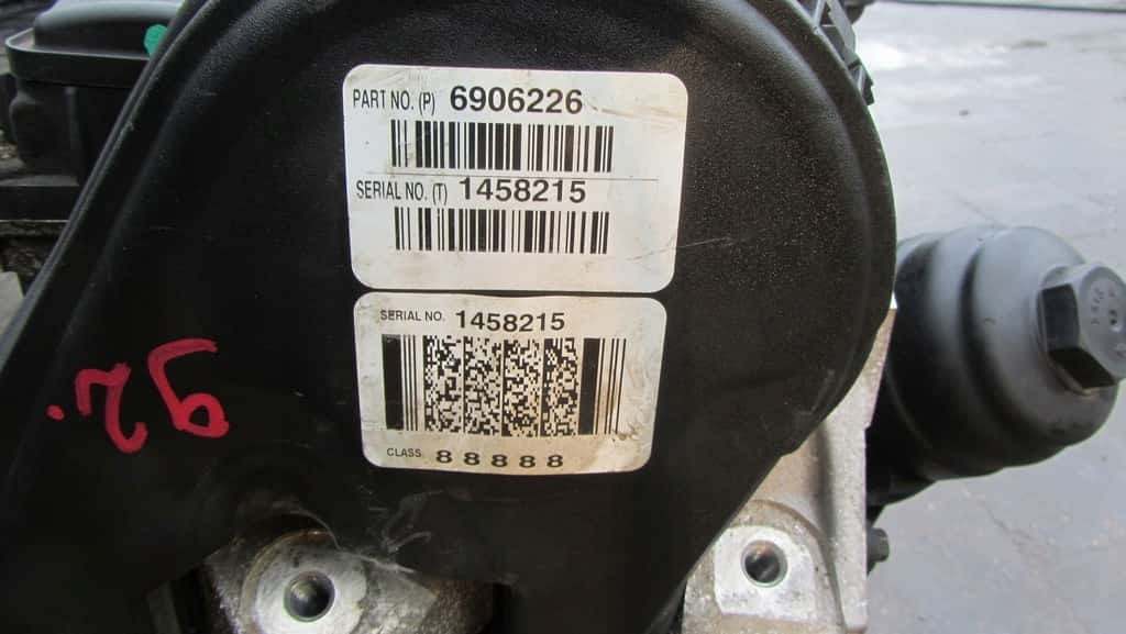 Moteur D 5204 T6 vue 2