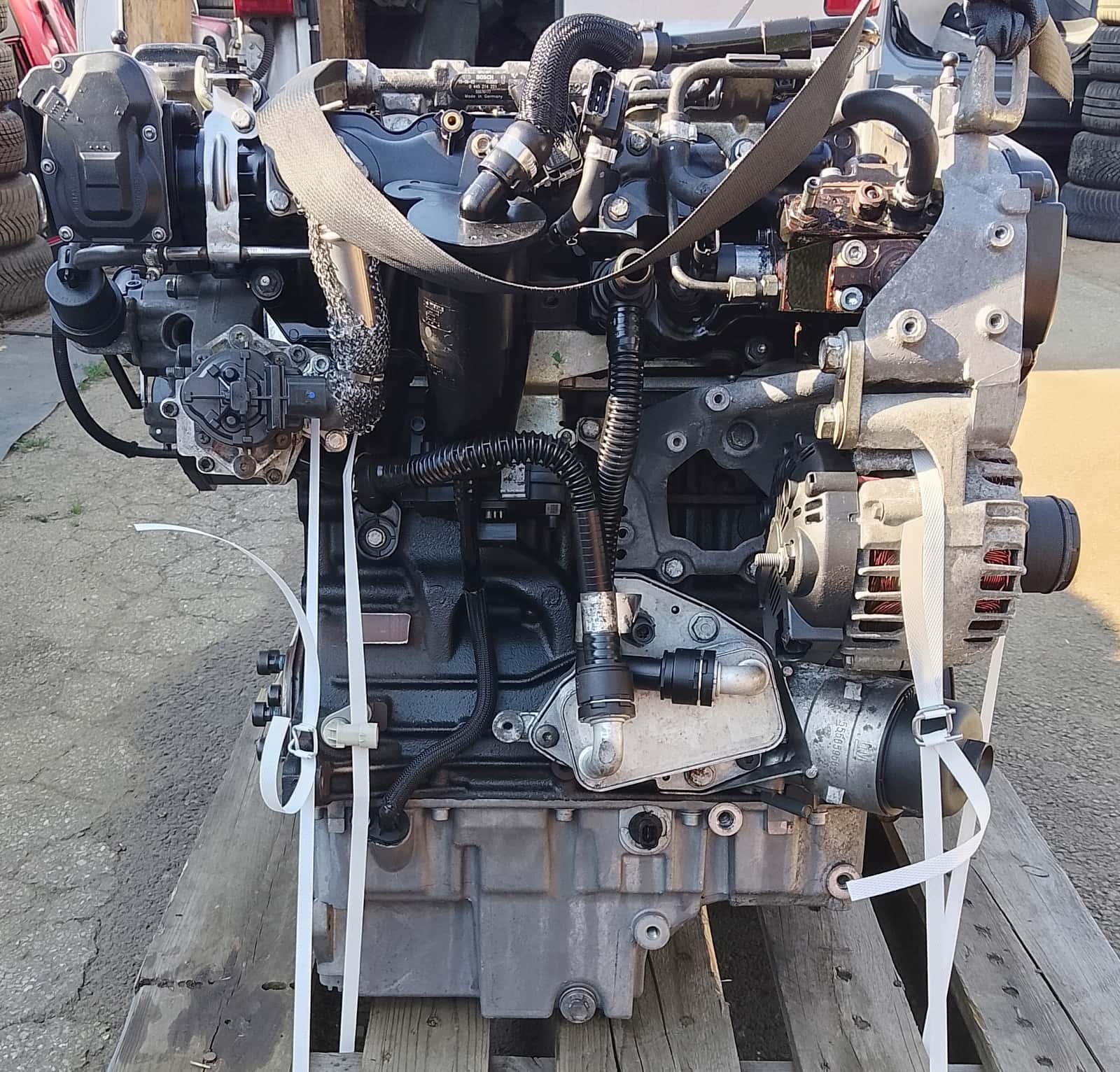Moteur A 20 DTJ vue 3