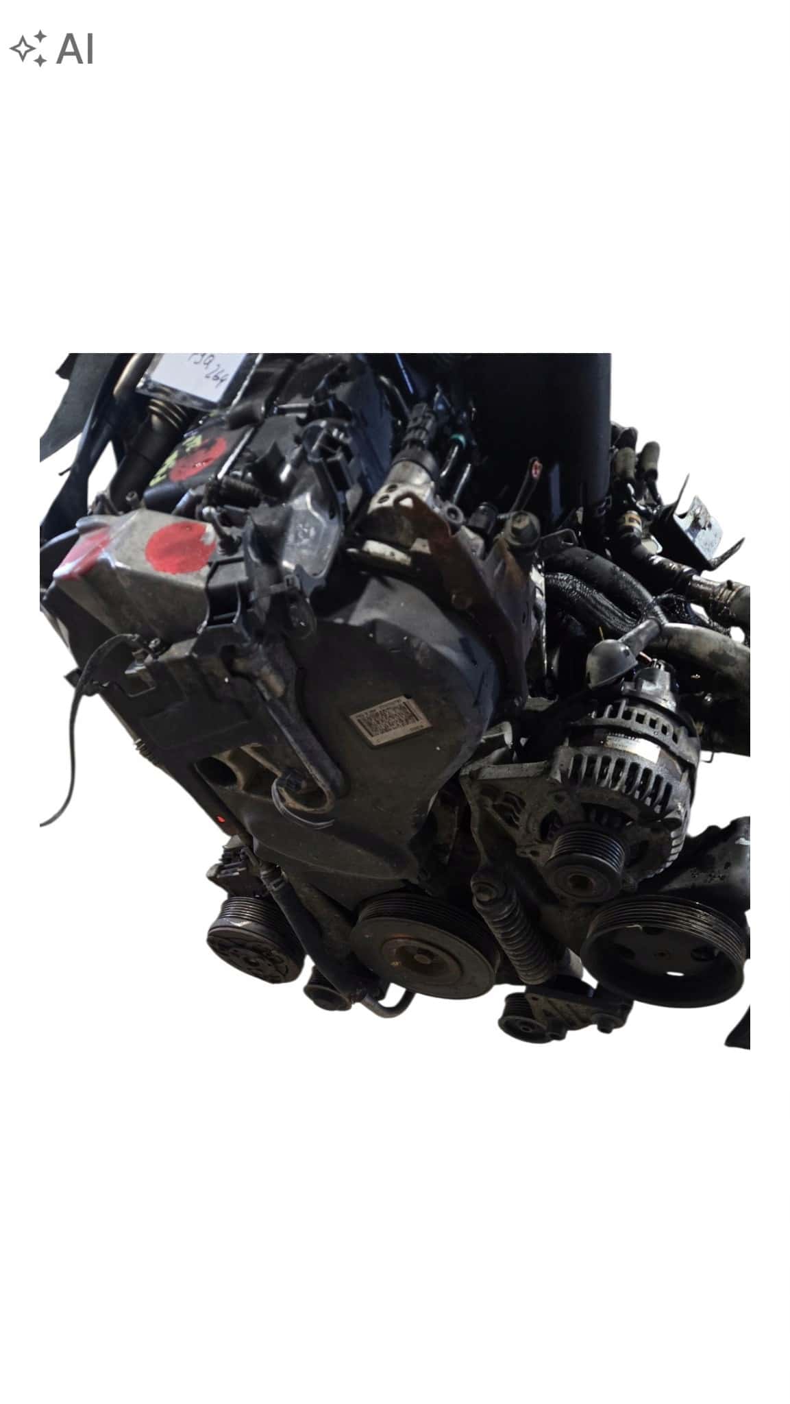 Moteur F9QC vue 2