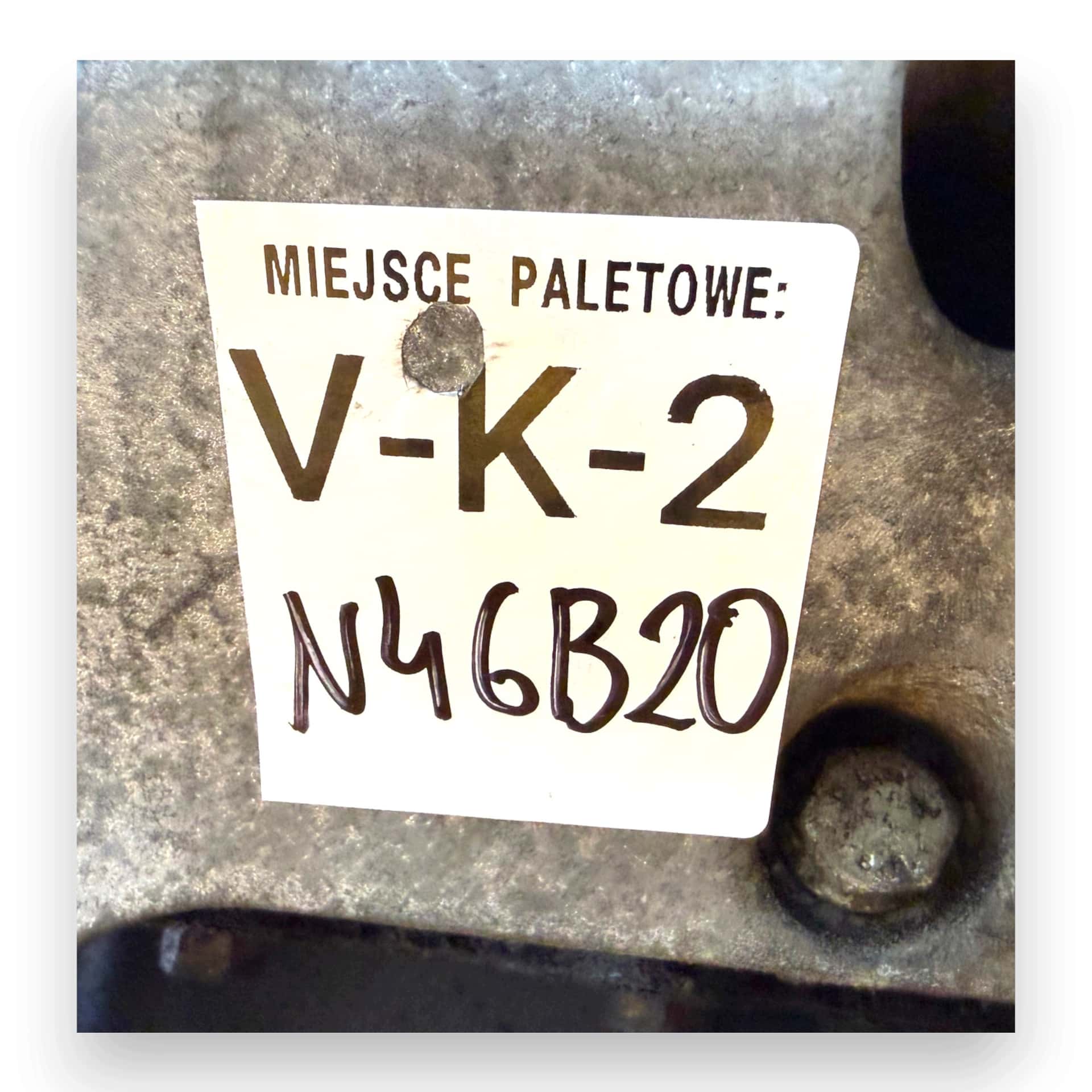 Moteur N46 B20 B vue 11