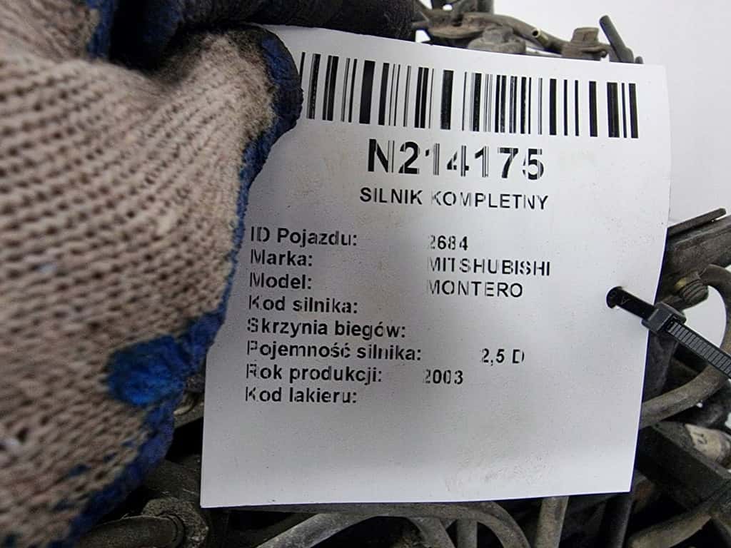 Moteur 4D56 (8V) vue 3