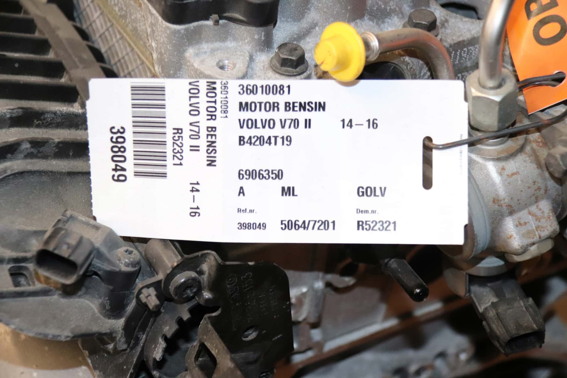 Moteur B 4204 T19 vue 6