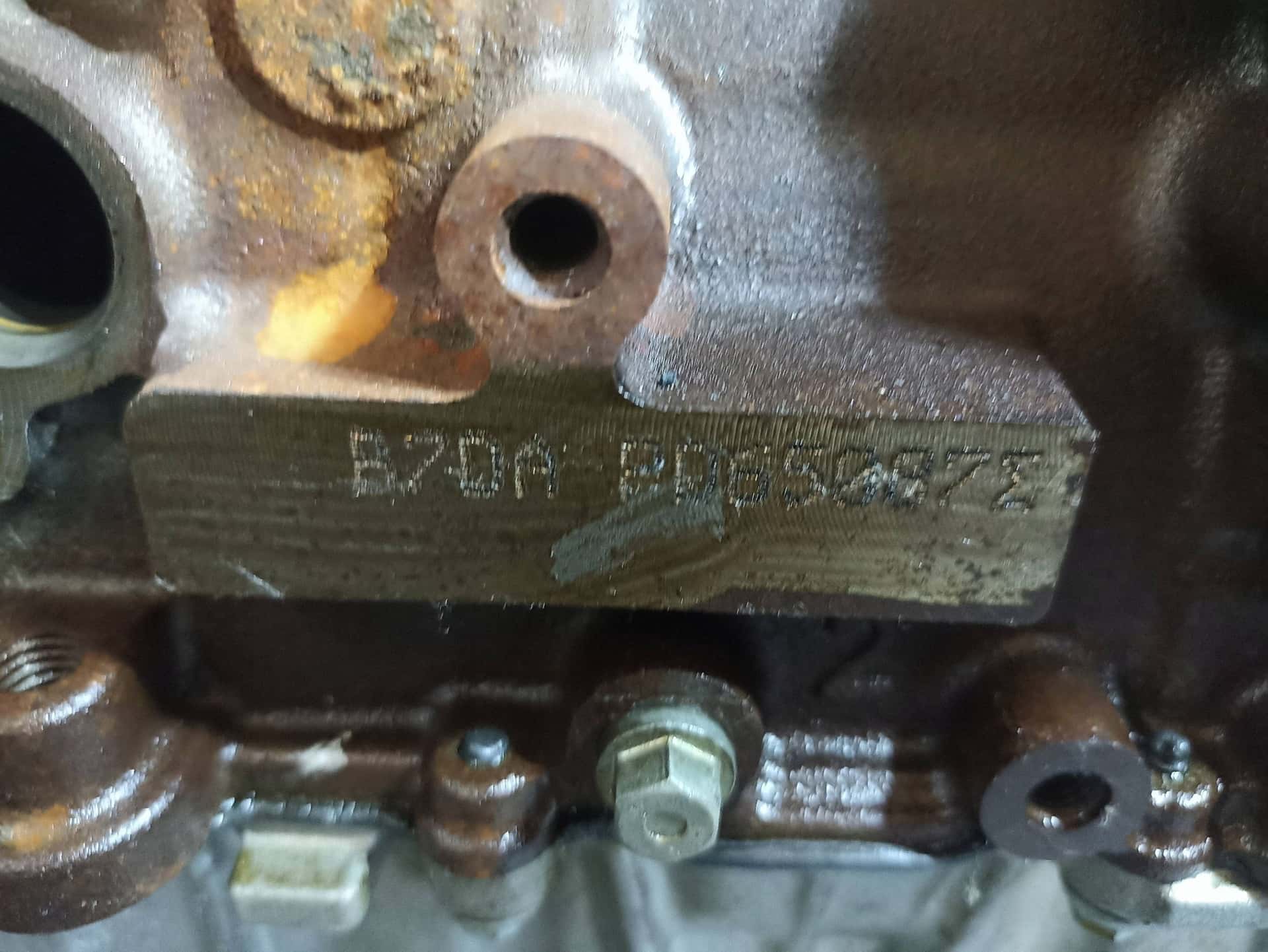 Moteur B7DA vue 8