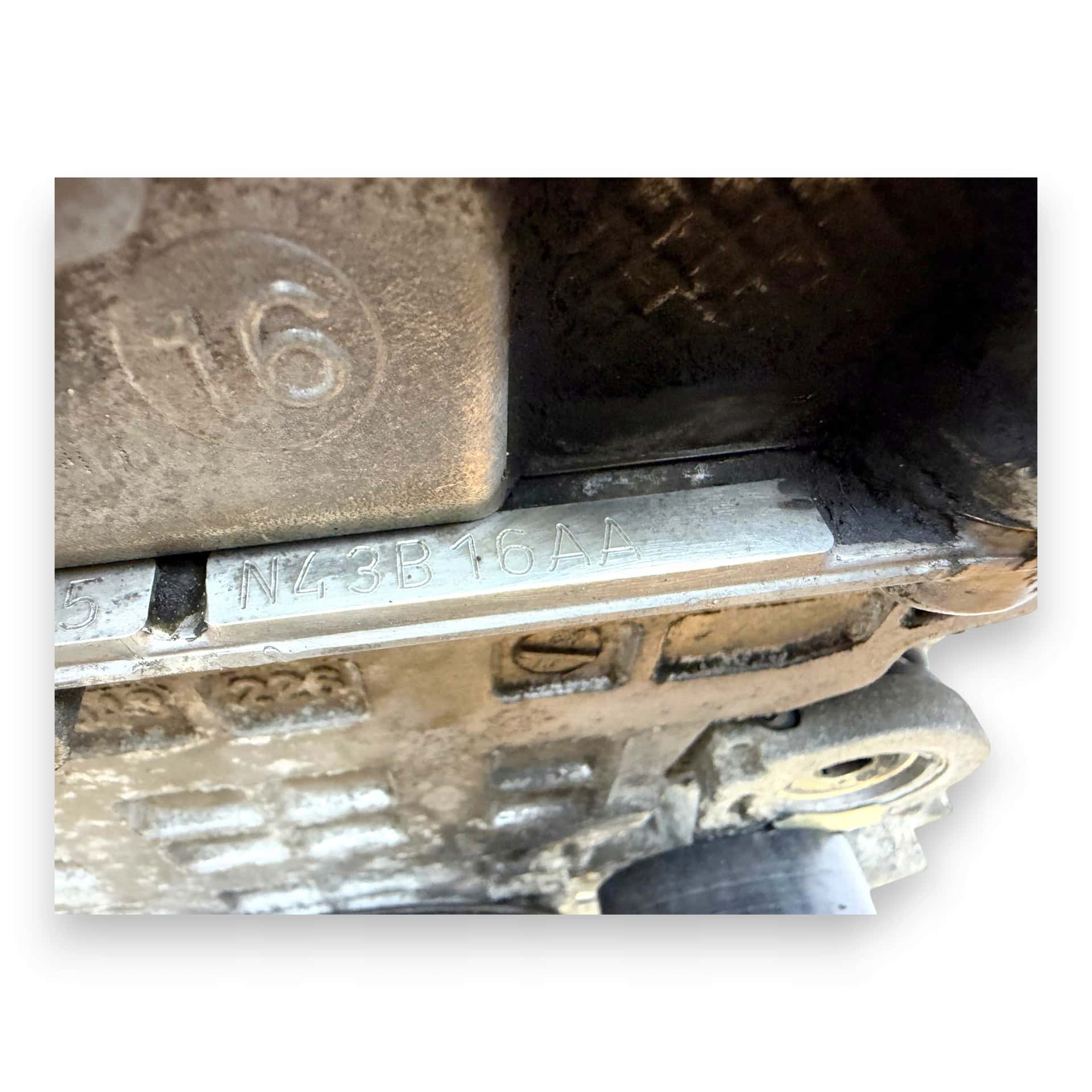 Moteur N43 B16 A vue 2
