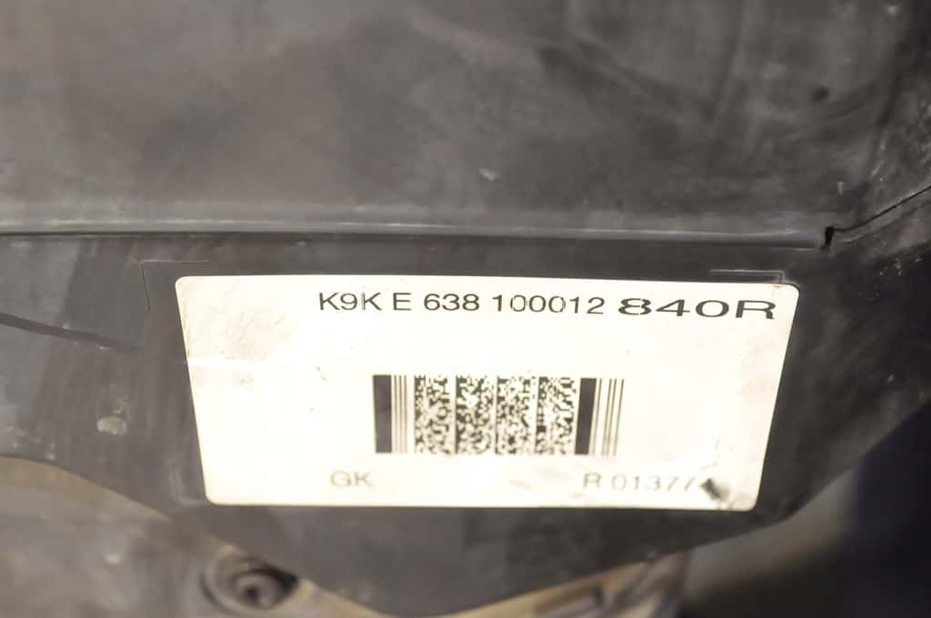 Moteur K9K 638 vue 4
