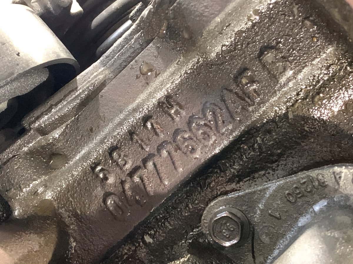 Moteur W10 B16 A vue 8