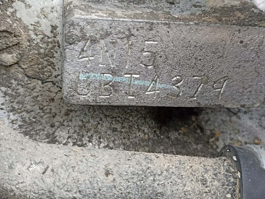 Moteur 4N15 vue 4