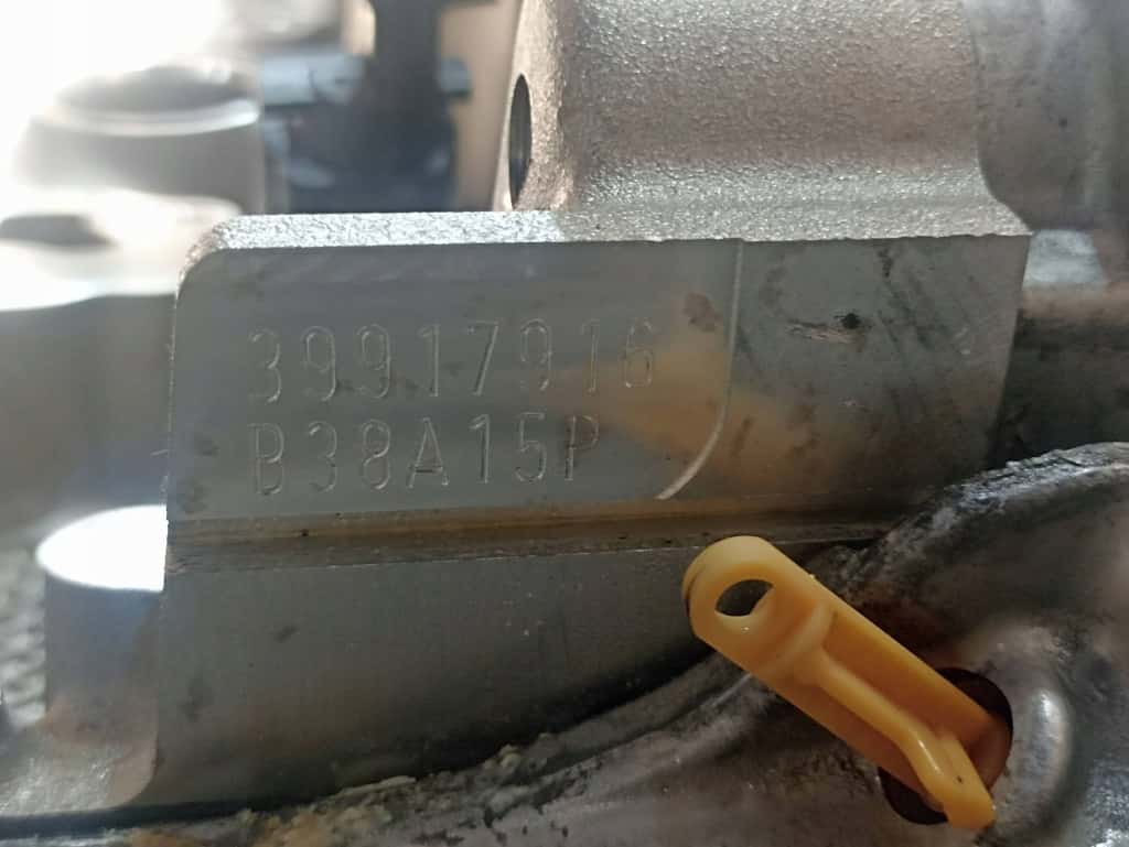 Moteur B38 A15 P vue 5