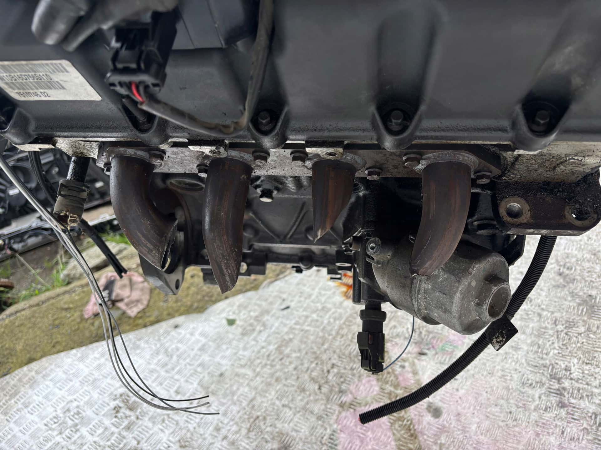 Moteur W10 B16 A vue 3
