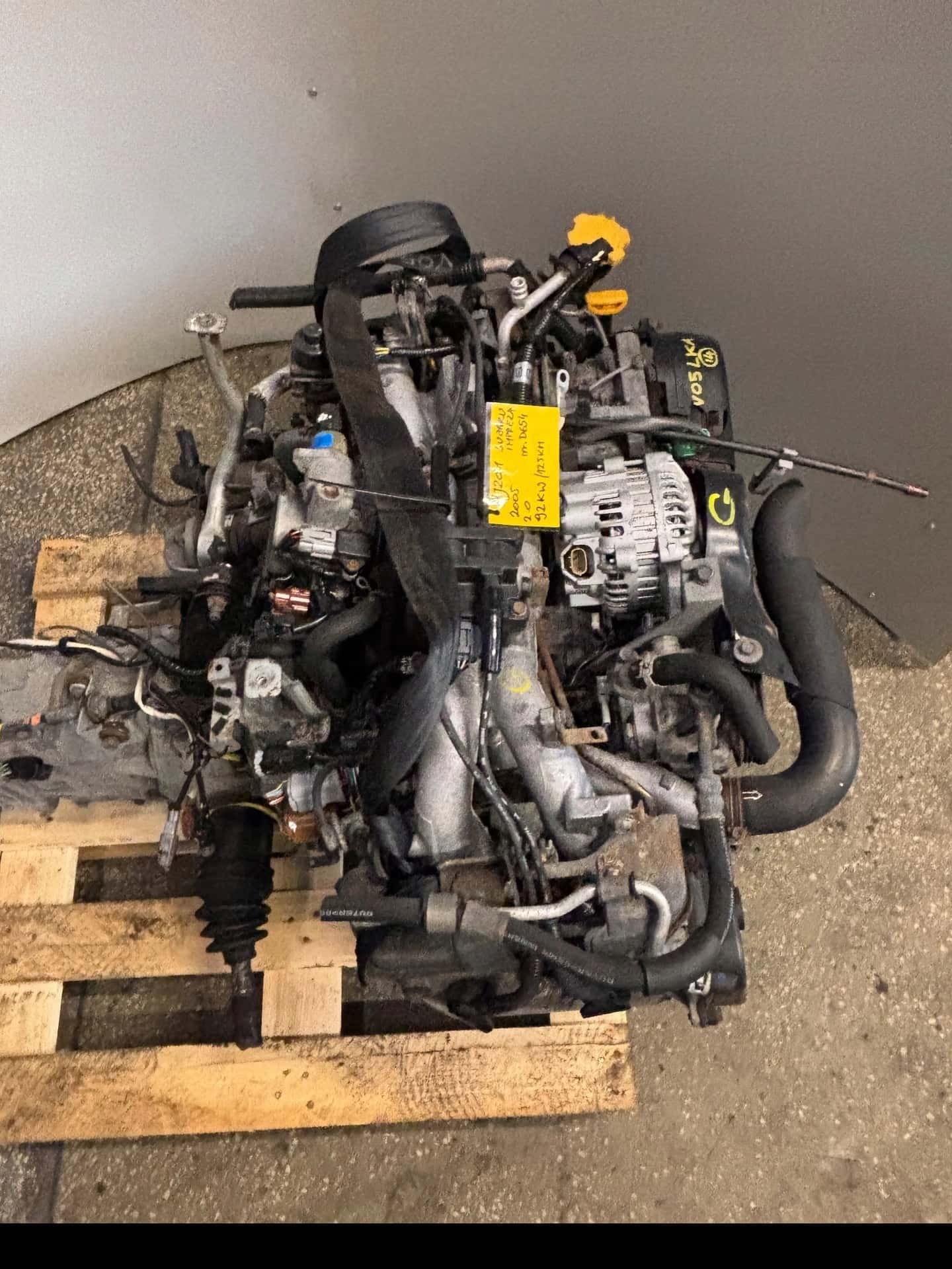 Moteur EJ201 vue 4