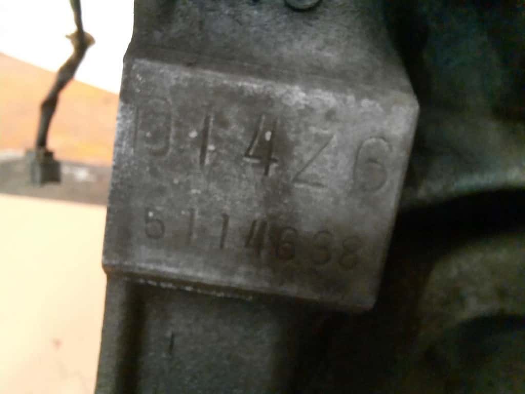 Moteur D14Z6 vue 5