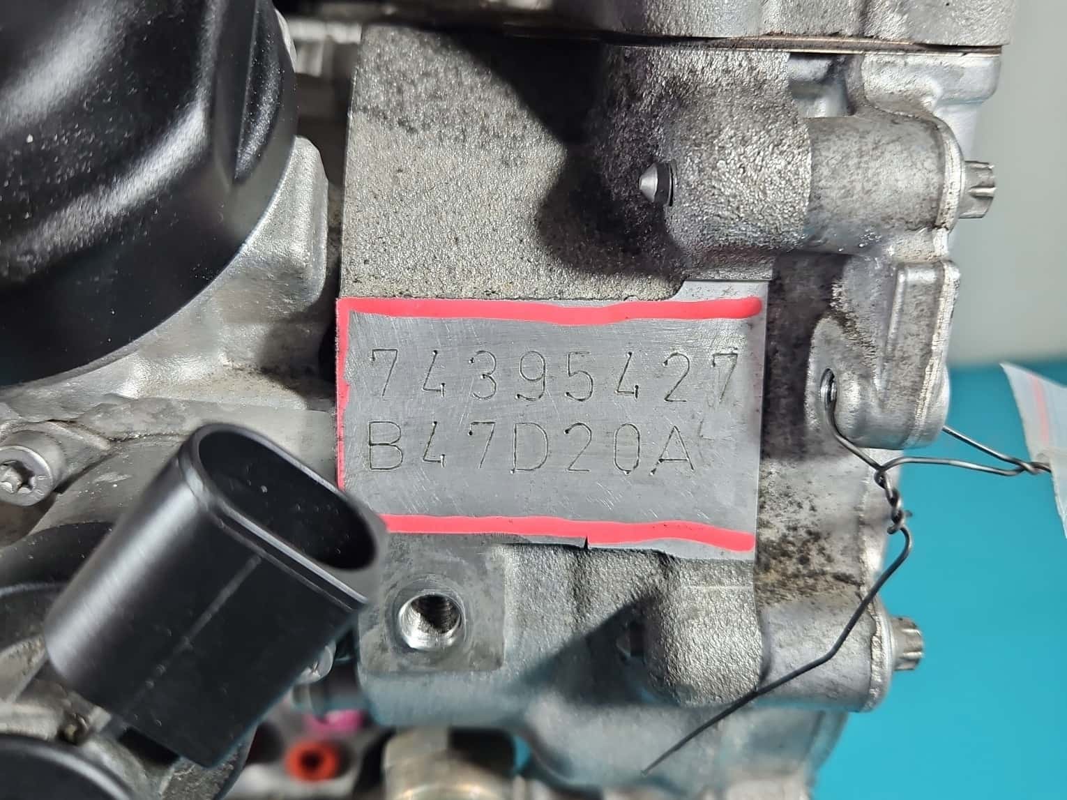Moteur B47 D20 A vue 11