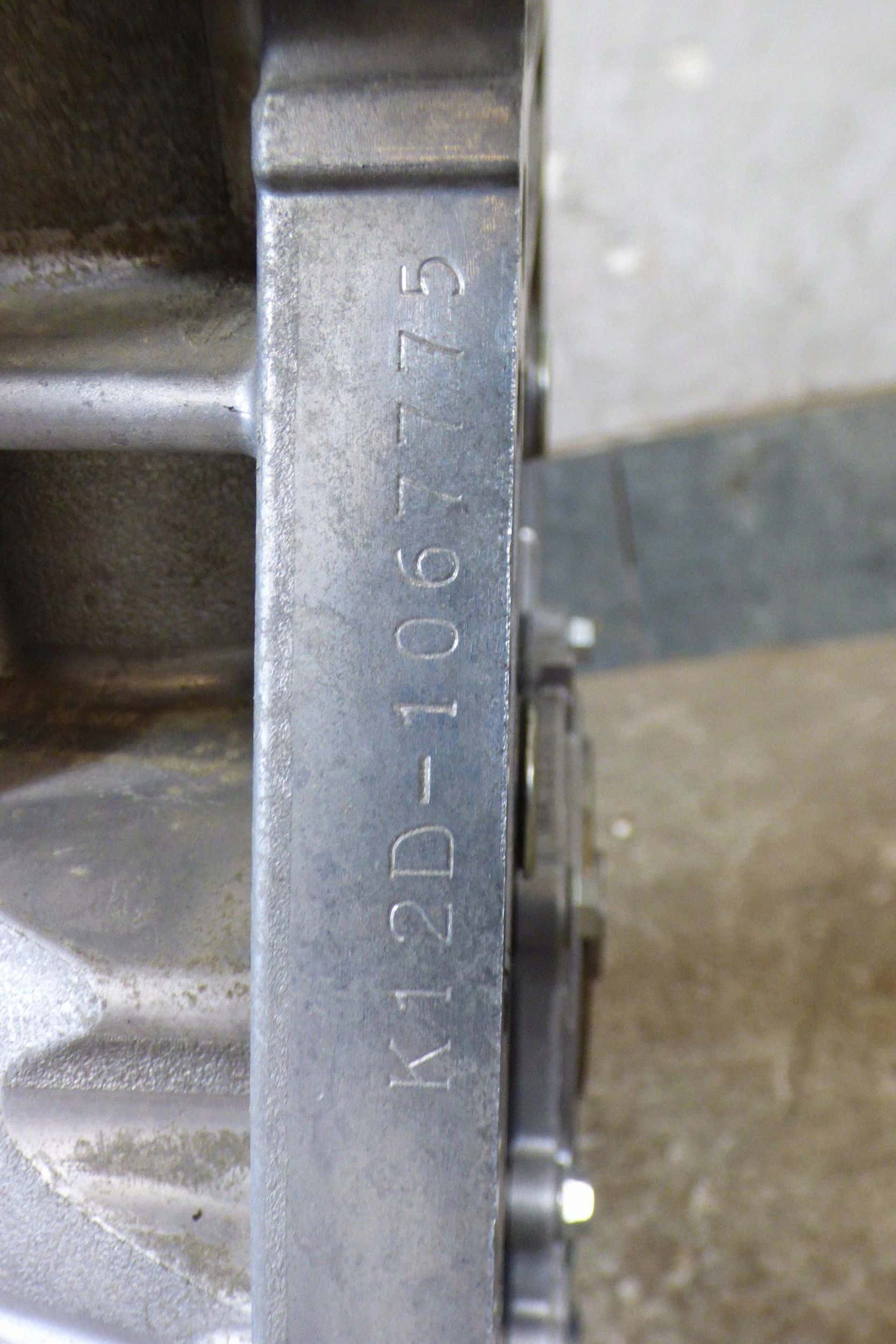 Moteur K12D vue 6