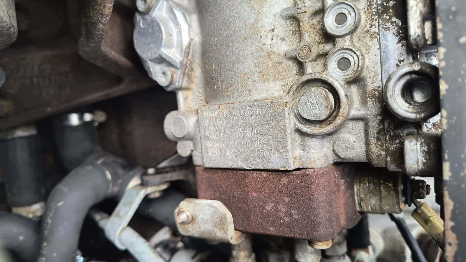 Moteur AAZ vue 2