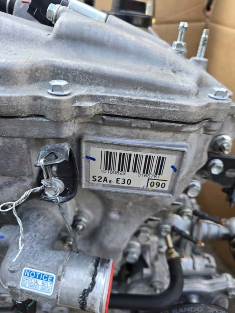 Moteur 2AR-FSE vue 2