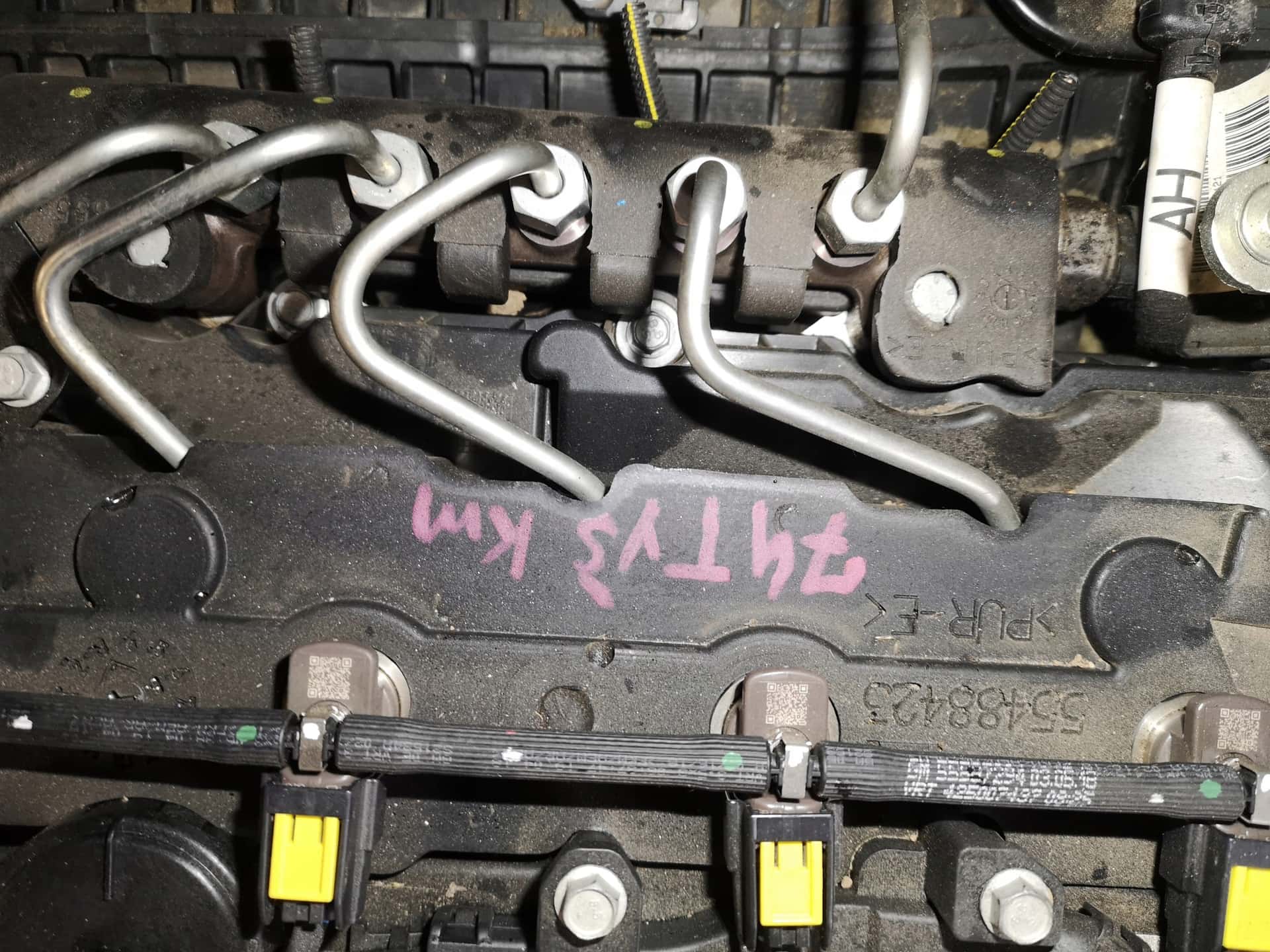 Moteur B 16 DTE vue 2
