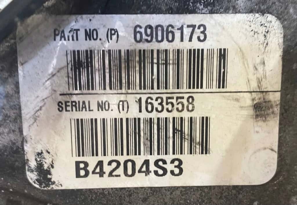 Moteur B 4204 S3 vue 3