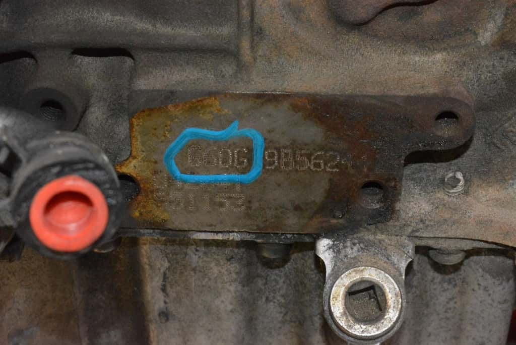 Moteur G6DG vue 11