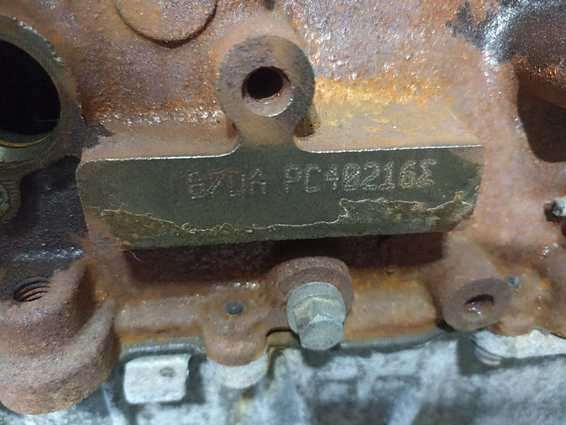 Moteur B7DA vue 5