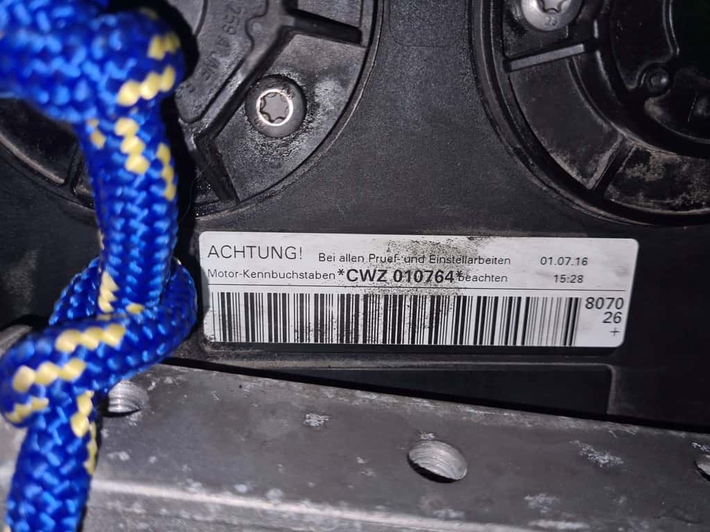 Moteur CWZA vue 5