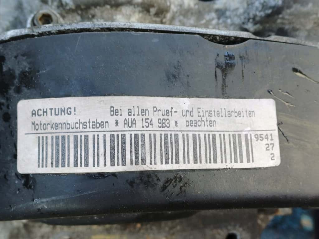 Moteur AUA vue 4