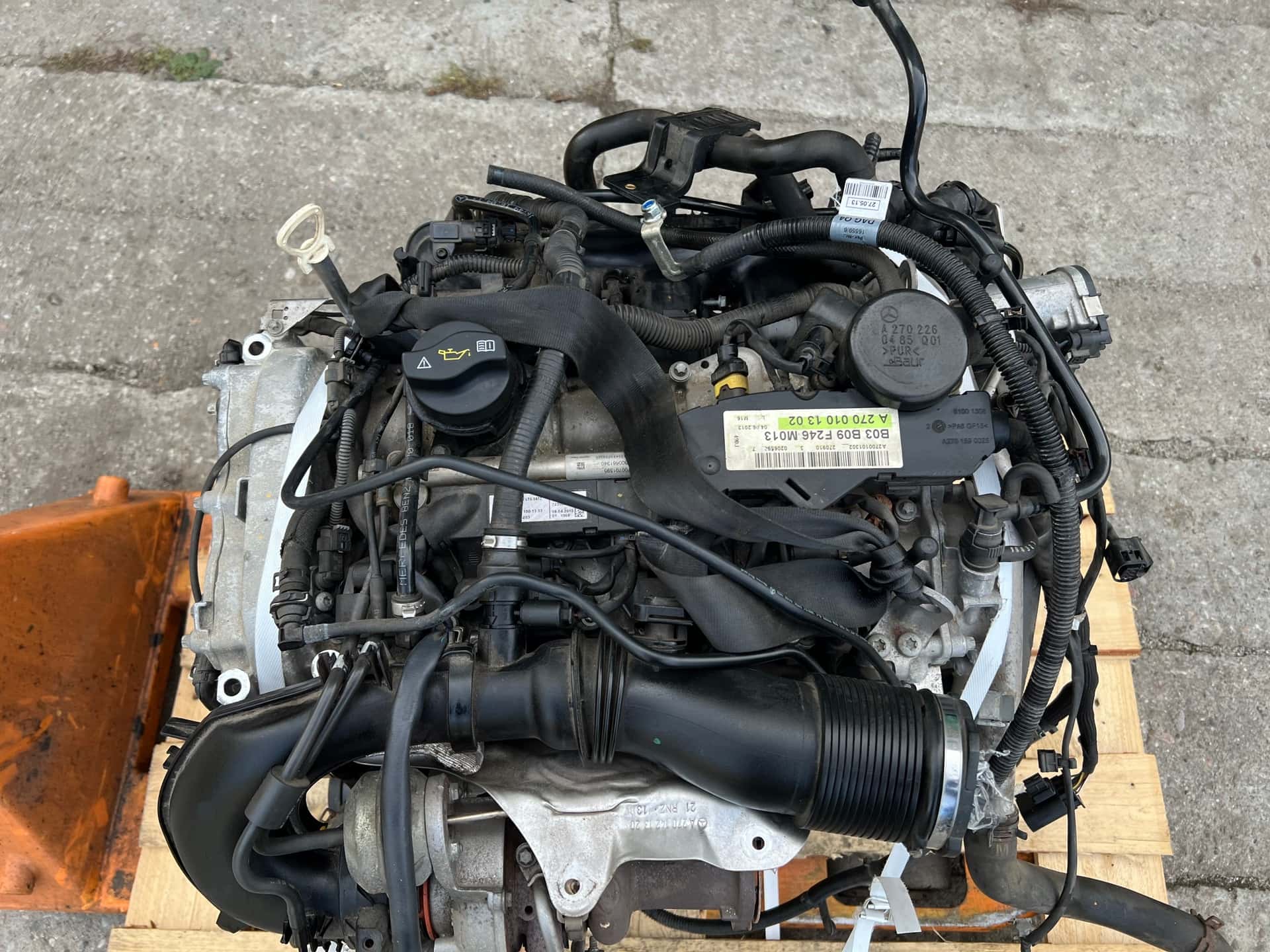 Moteur M 270.910 vue 12