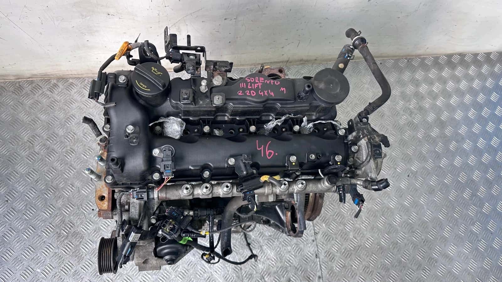 Moteur D4HB vue 3