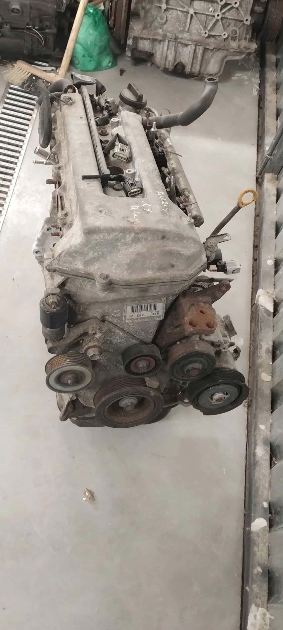 Moteur 4ZZ-FE vue 3