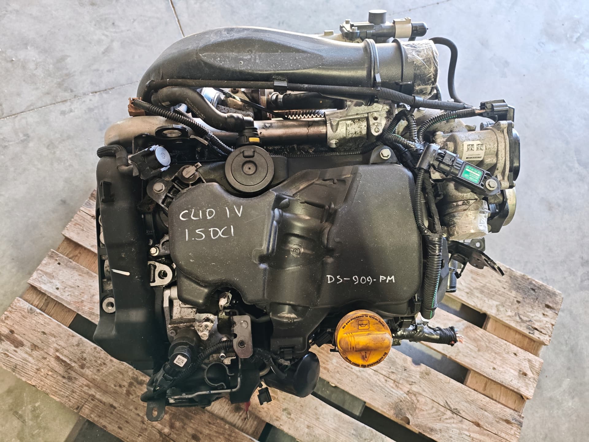Moteur K9K 612 pour Renault Clio 1.5 Diesel