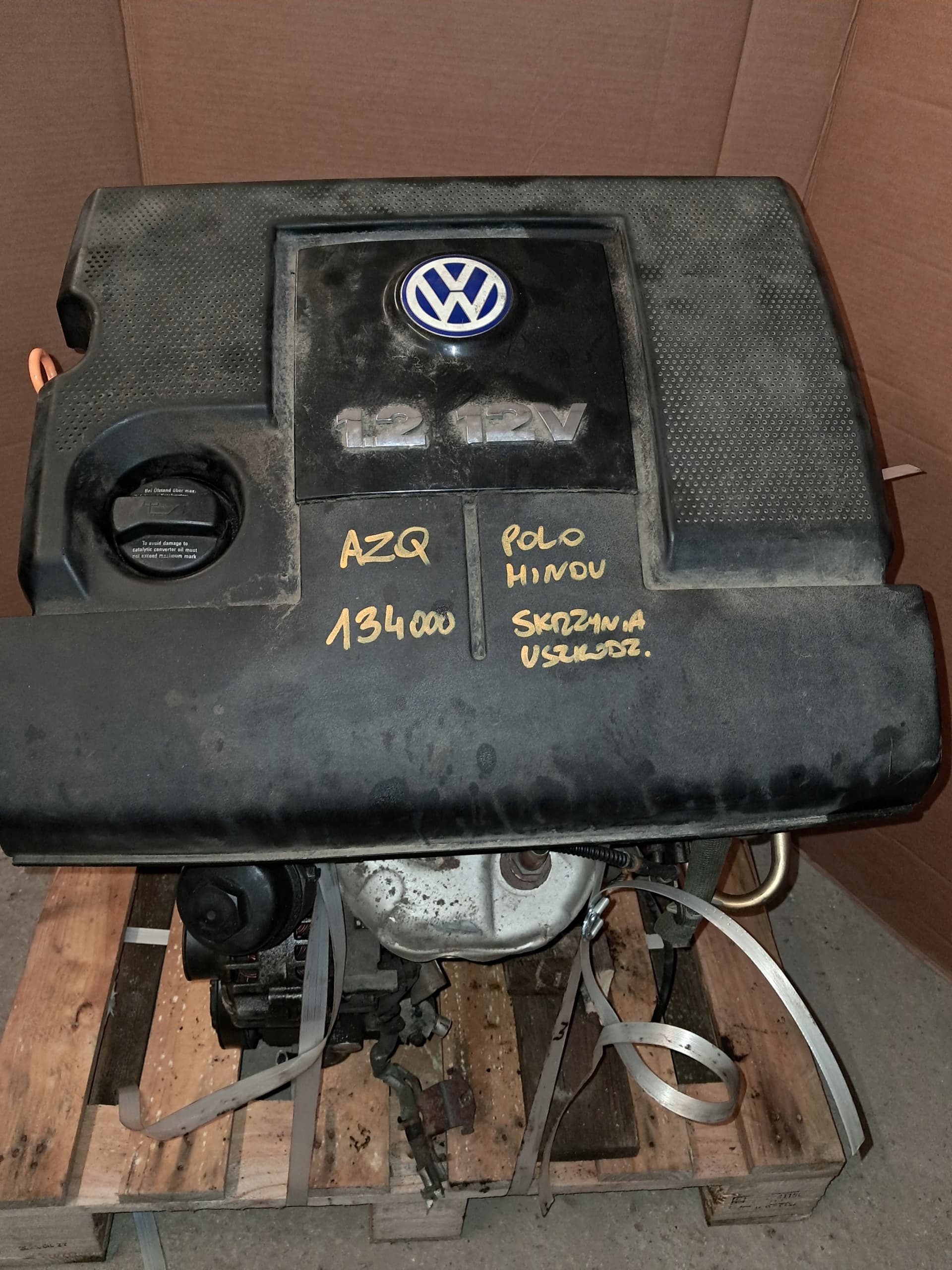 Moteur AZQ pour Seat Ibiza 1.2 Petrol
