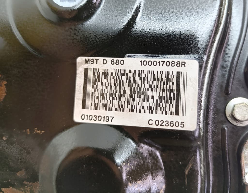 Moteur M9T 680 — vue 3