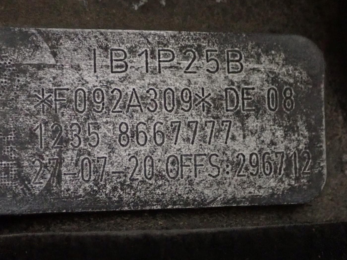 Moteur IB1P25B — vue 7