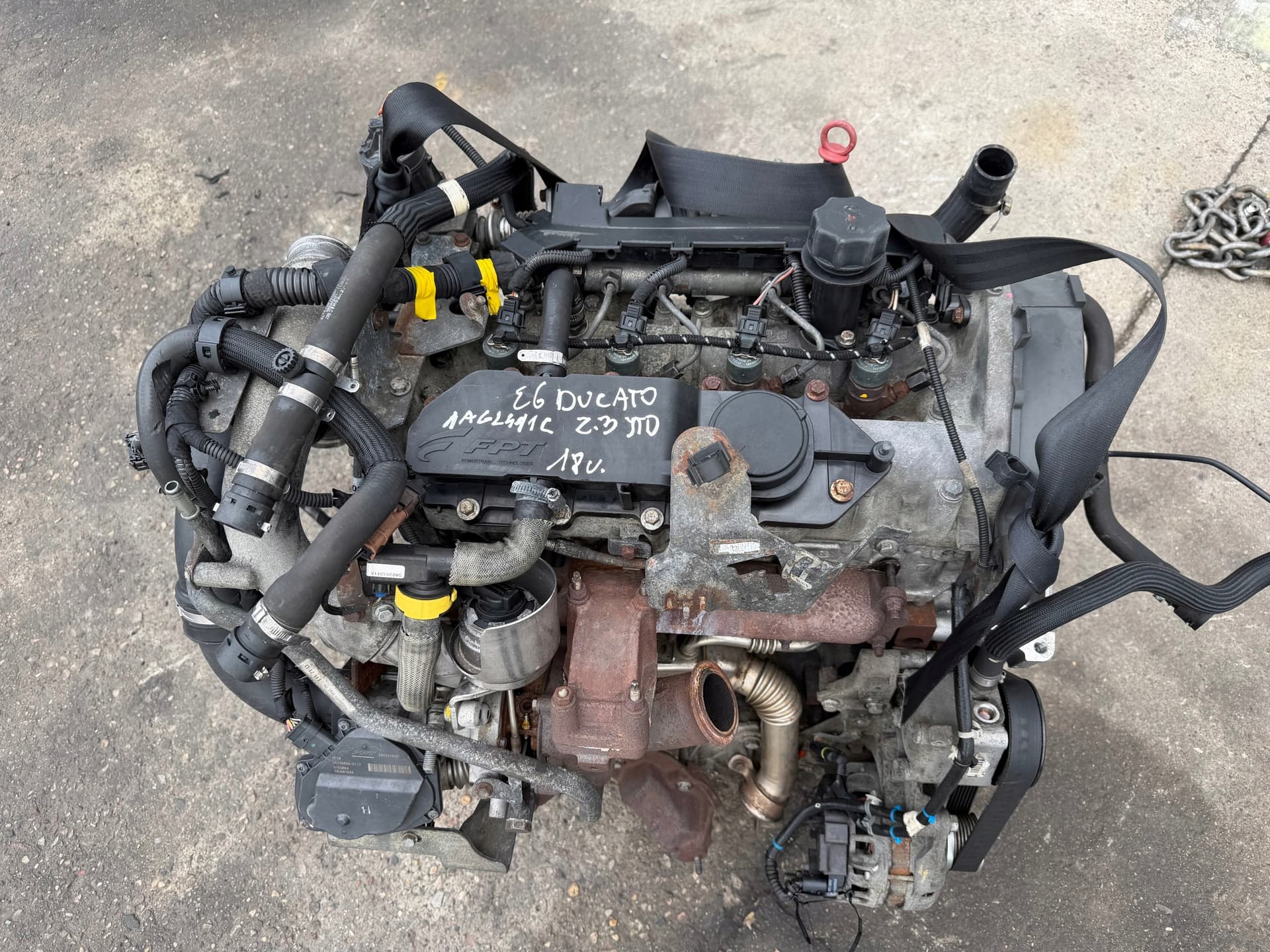 Moteur F1AGL411C — vue 3