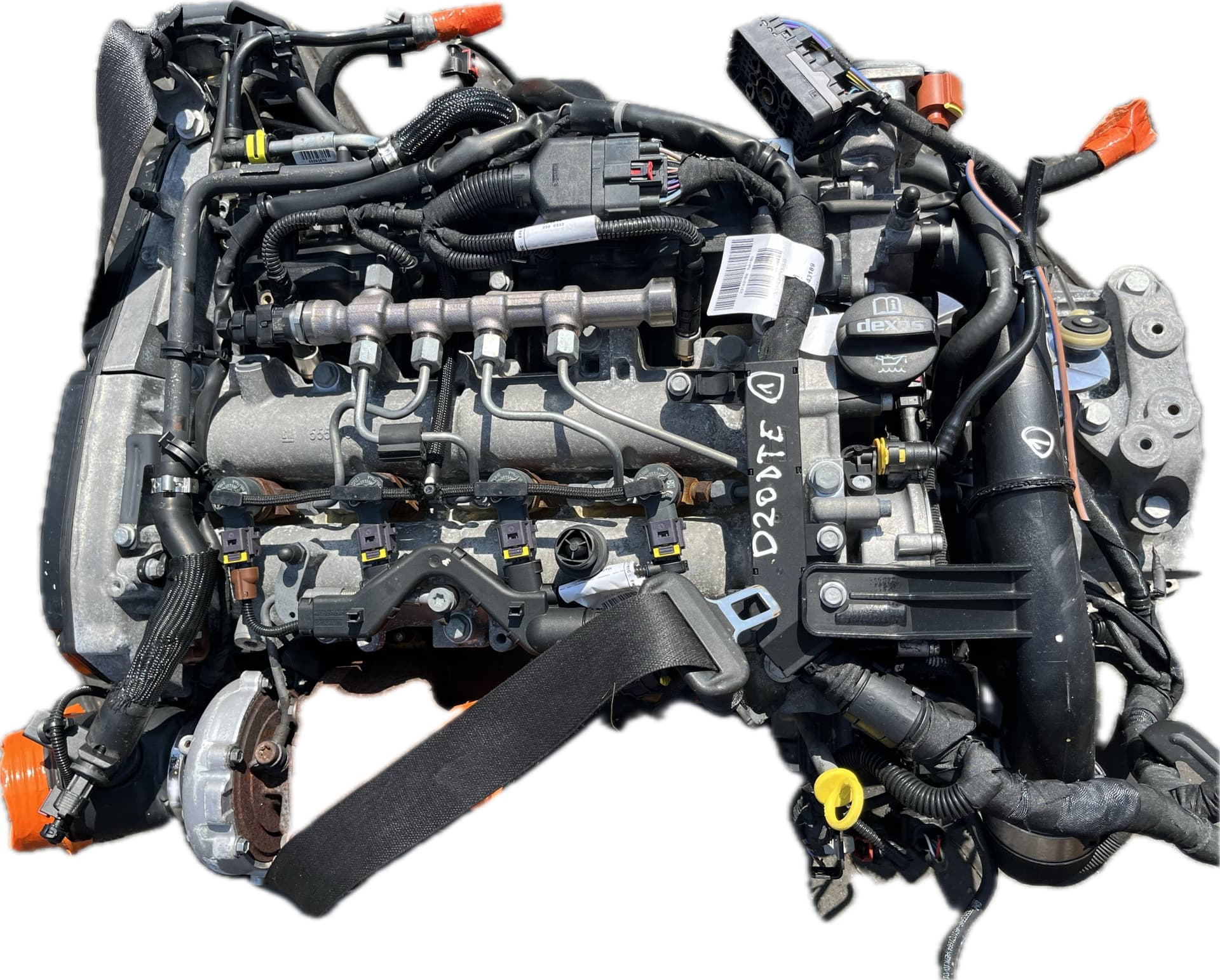 Moteur A 20 DTE — vue 3