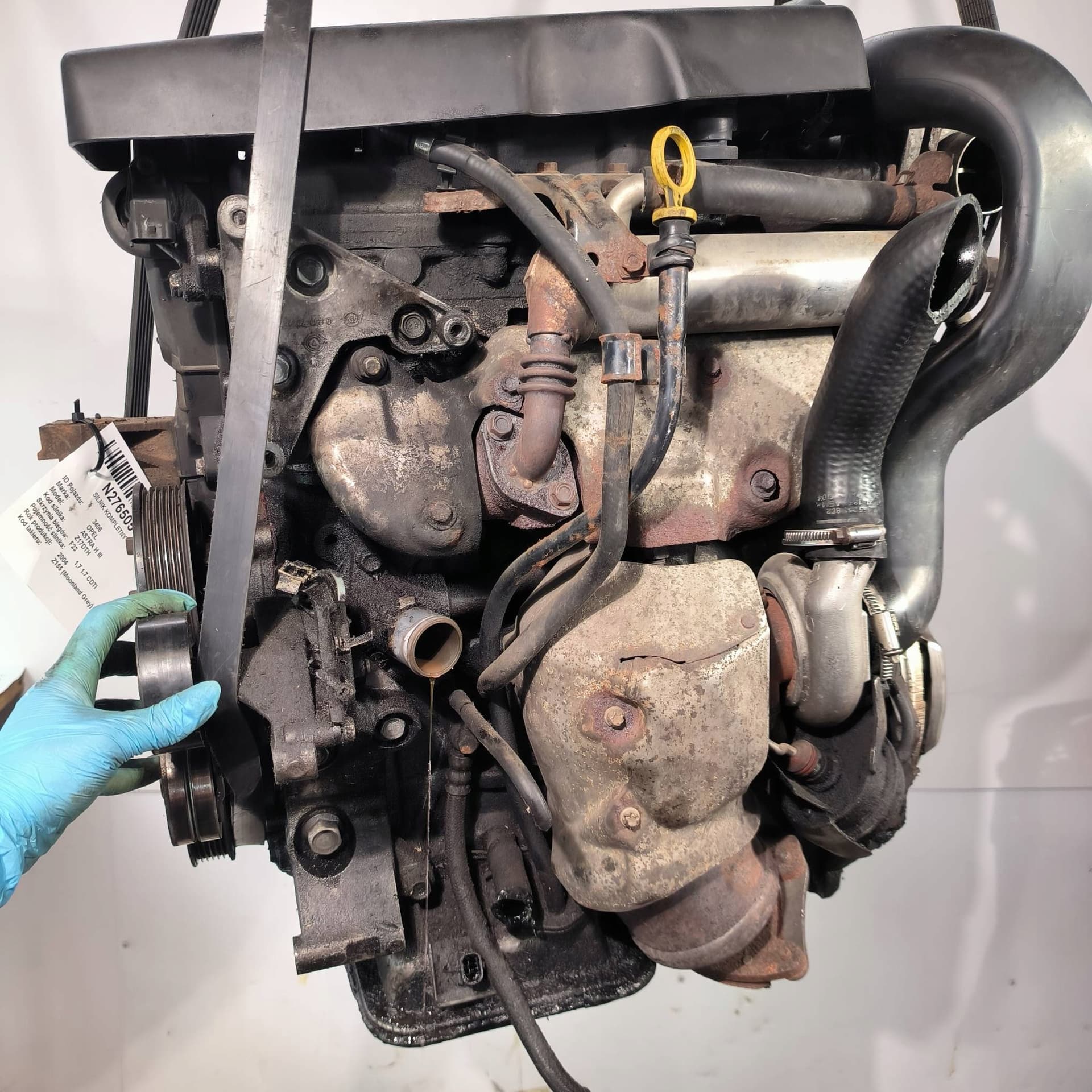 Moteur Z 17 DTH pour Opel Astra 1.7 Diesel