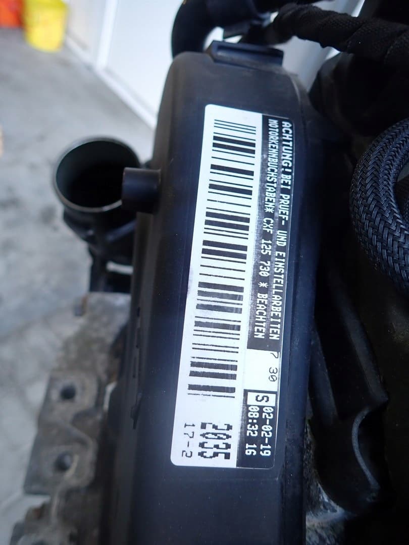 Moteur CXFA — vue 2