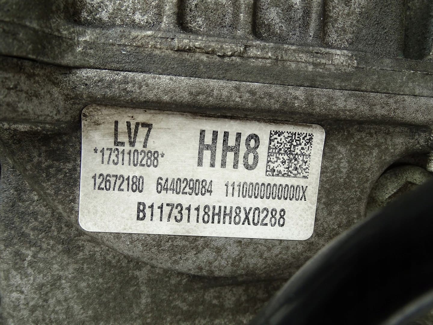 Moteur B 14 XE — vue 10