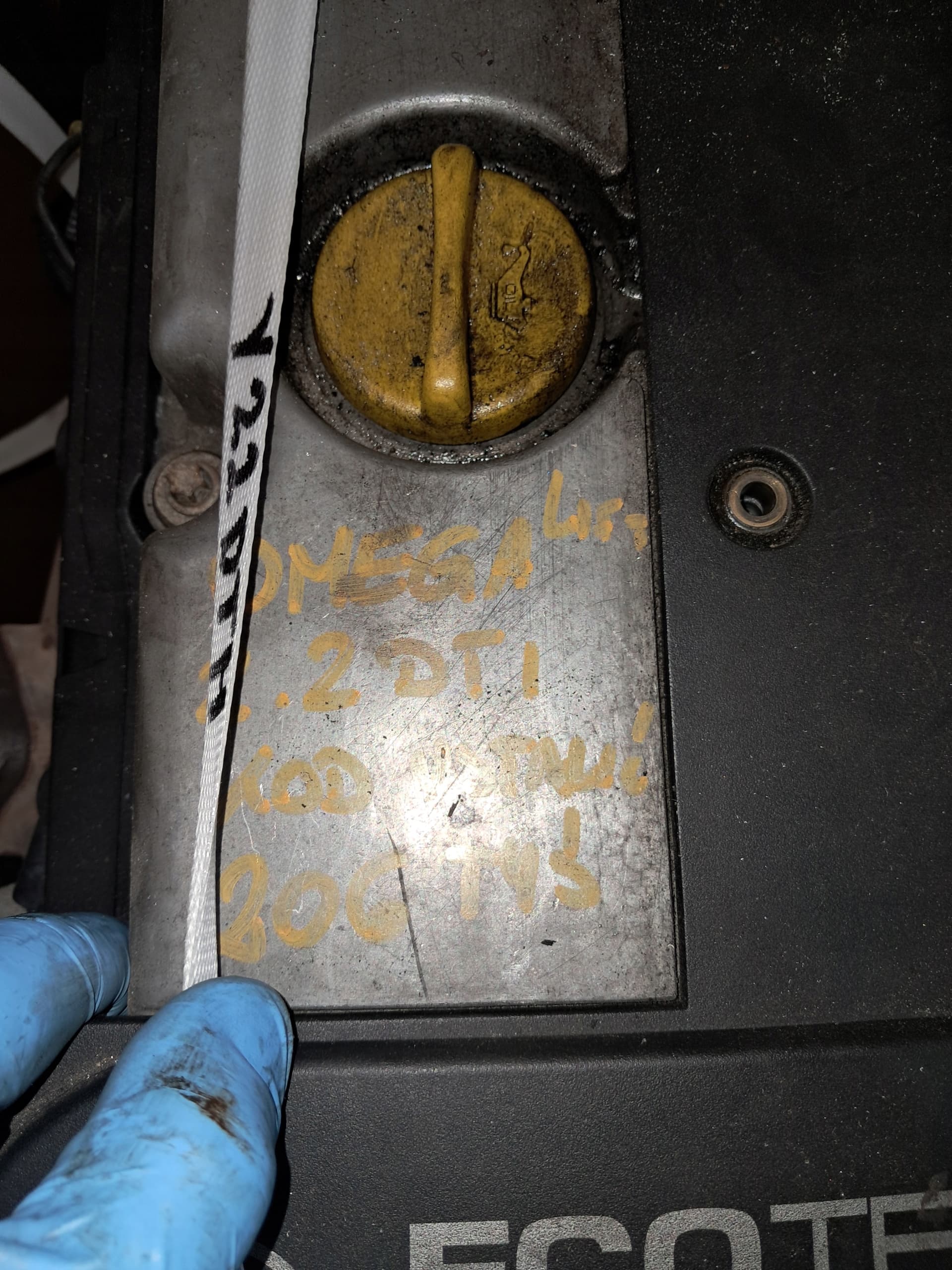 Moteur Y 22 DTH — vue 2