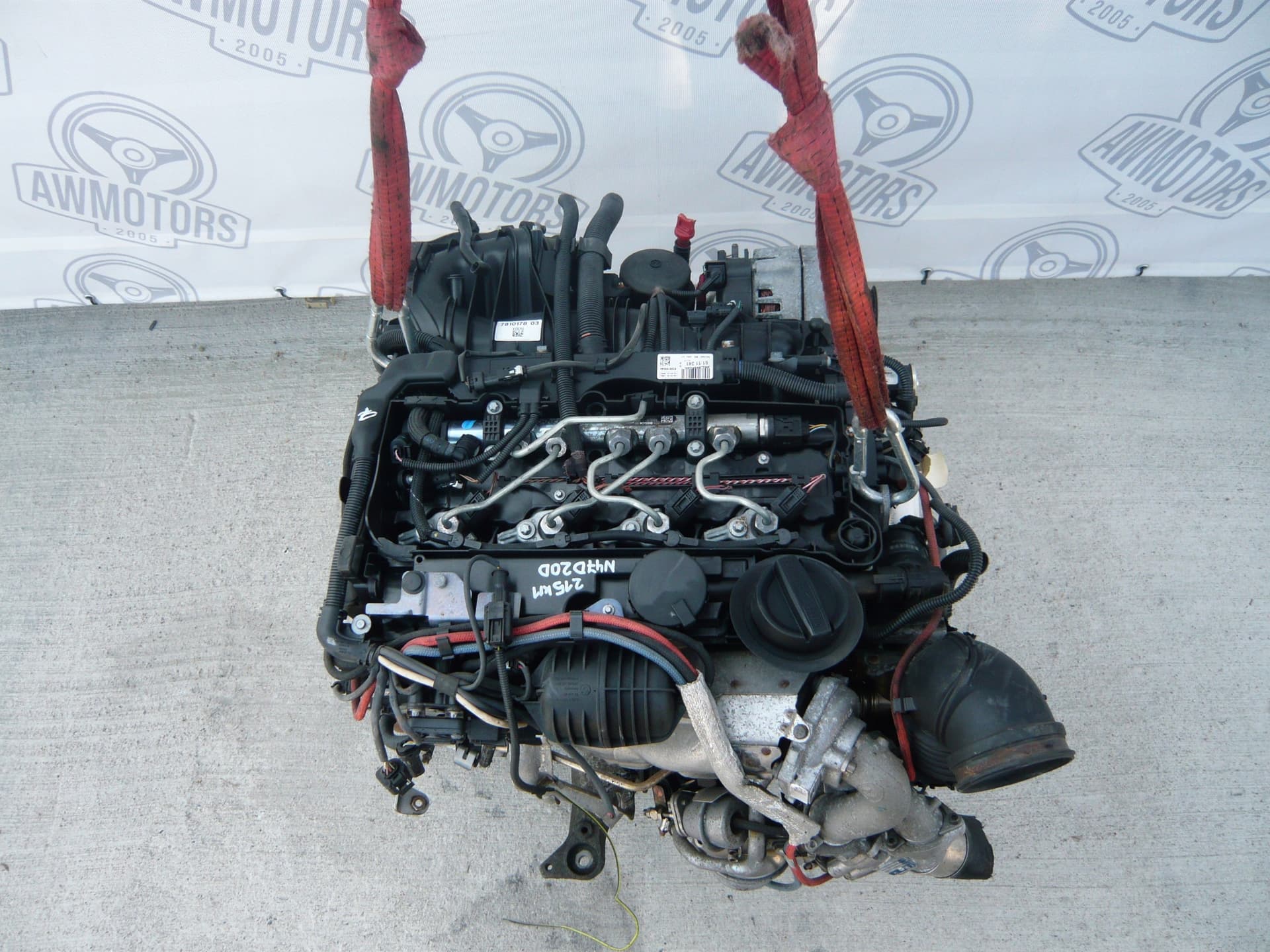 Moteur N47 D20 D pour BMW X1 2.0 Diesel