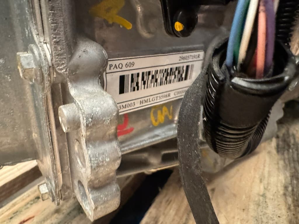 Moteur 5AQ 609 — vue 5