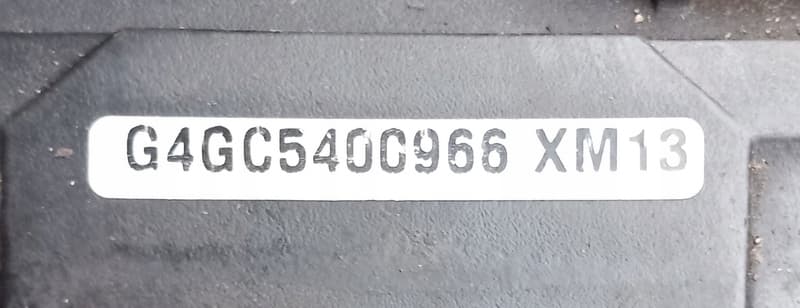 Moteur G4GC pour Kia Cerato 2.0 Petrol