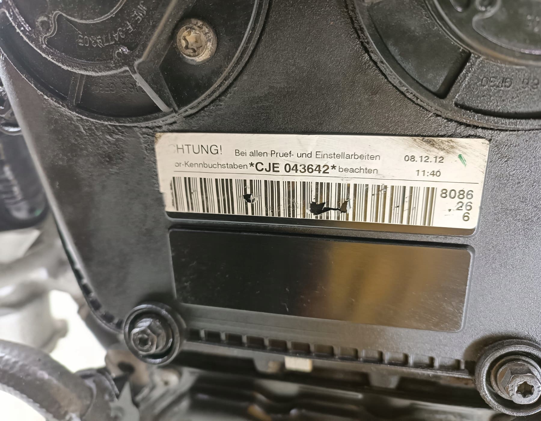 Moteur CJEB — vue 2