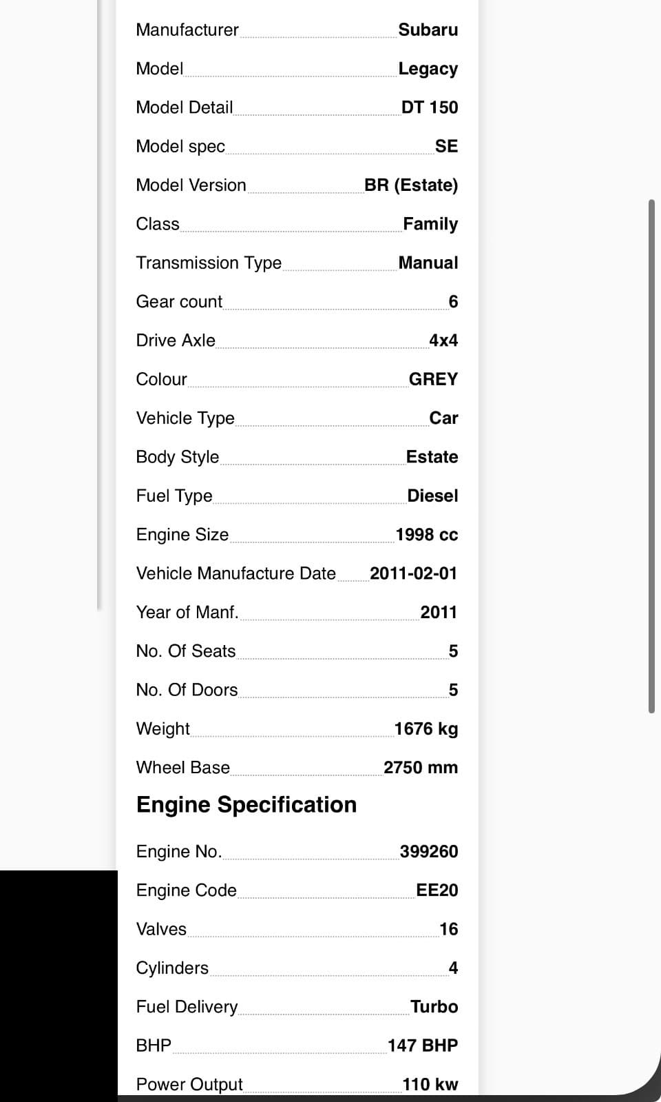 Moteur EE20Z — vue 11