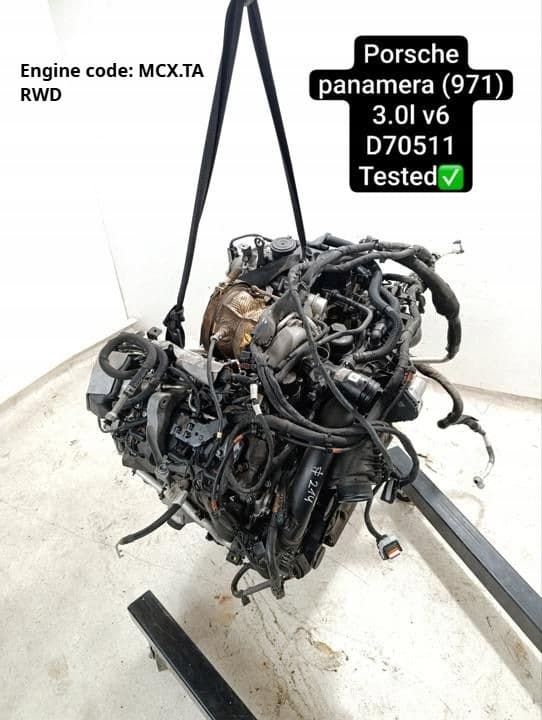 Moteur MCX.TA pour Porsche Panamera 3.0 Petrol